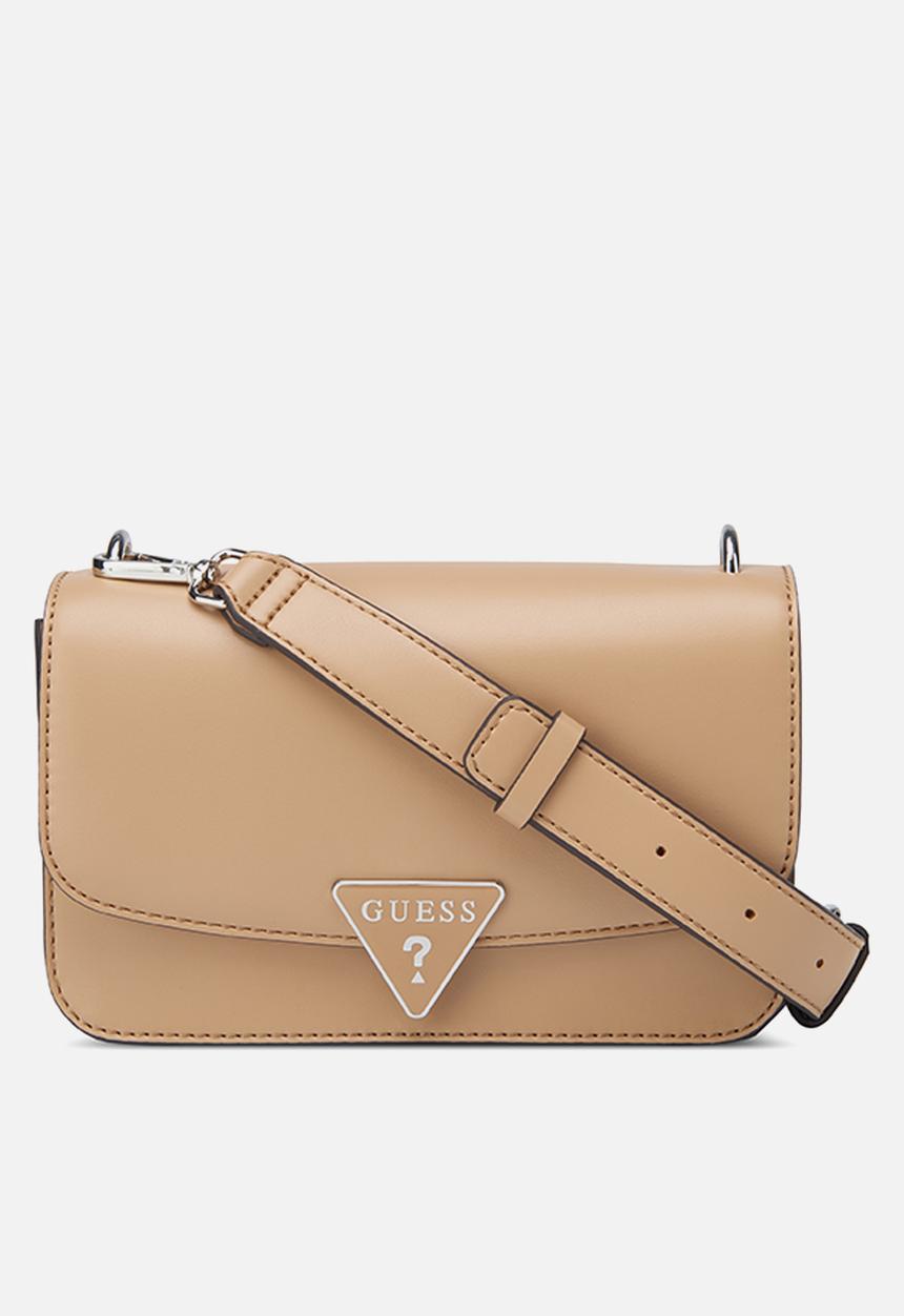 GUESS - Esmeray flap crossbody - beige