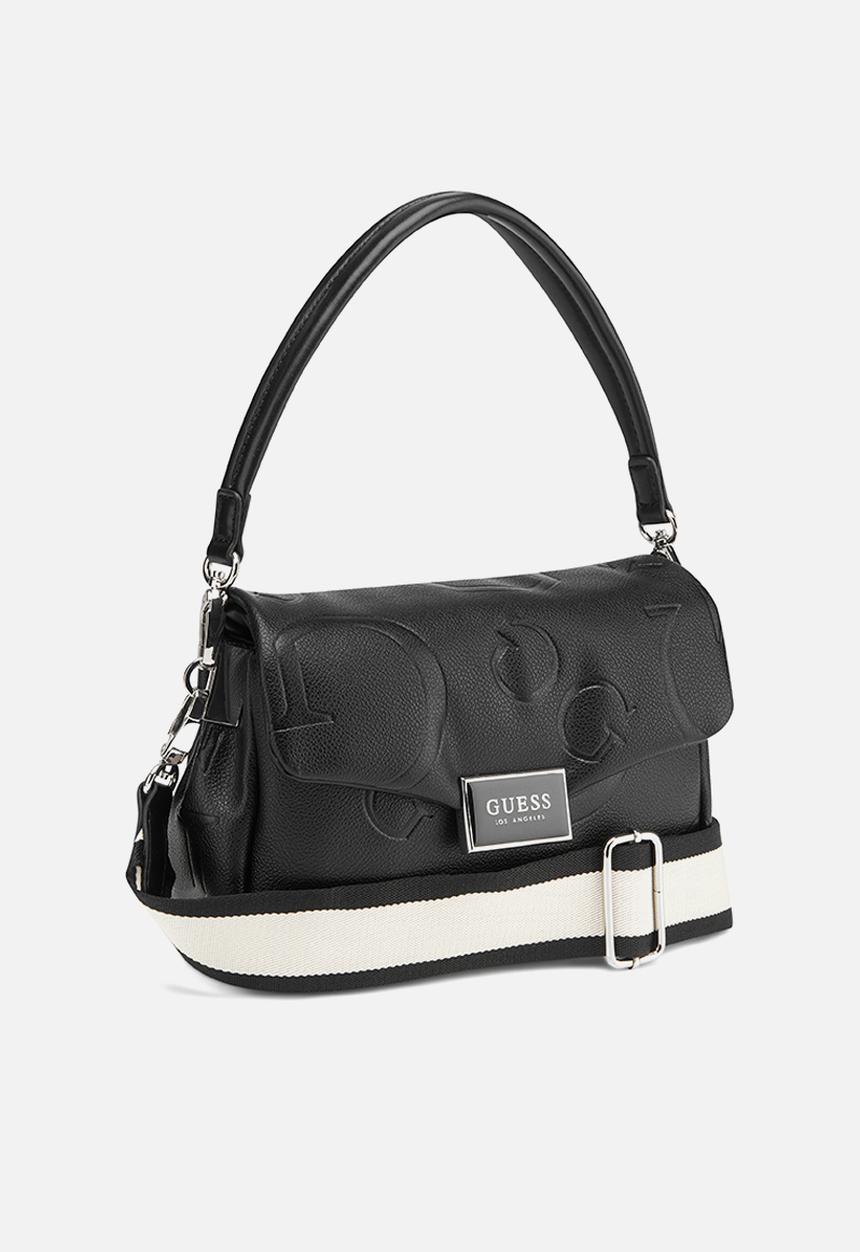 GUESS - Jarson crossbody flap - black