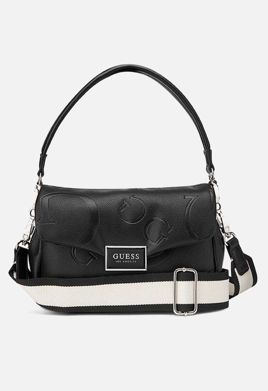 GUESS - Jarson crossbody flap - black
