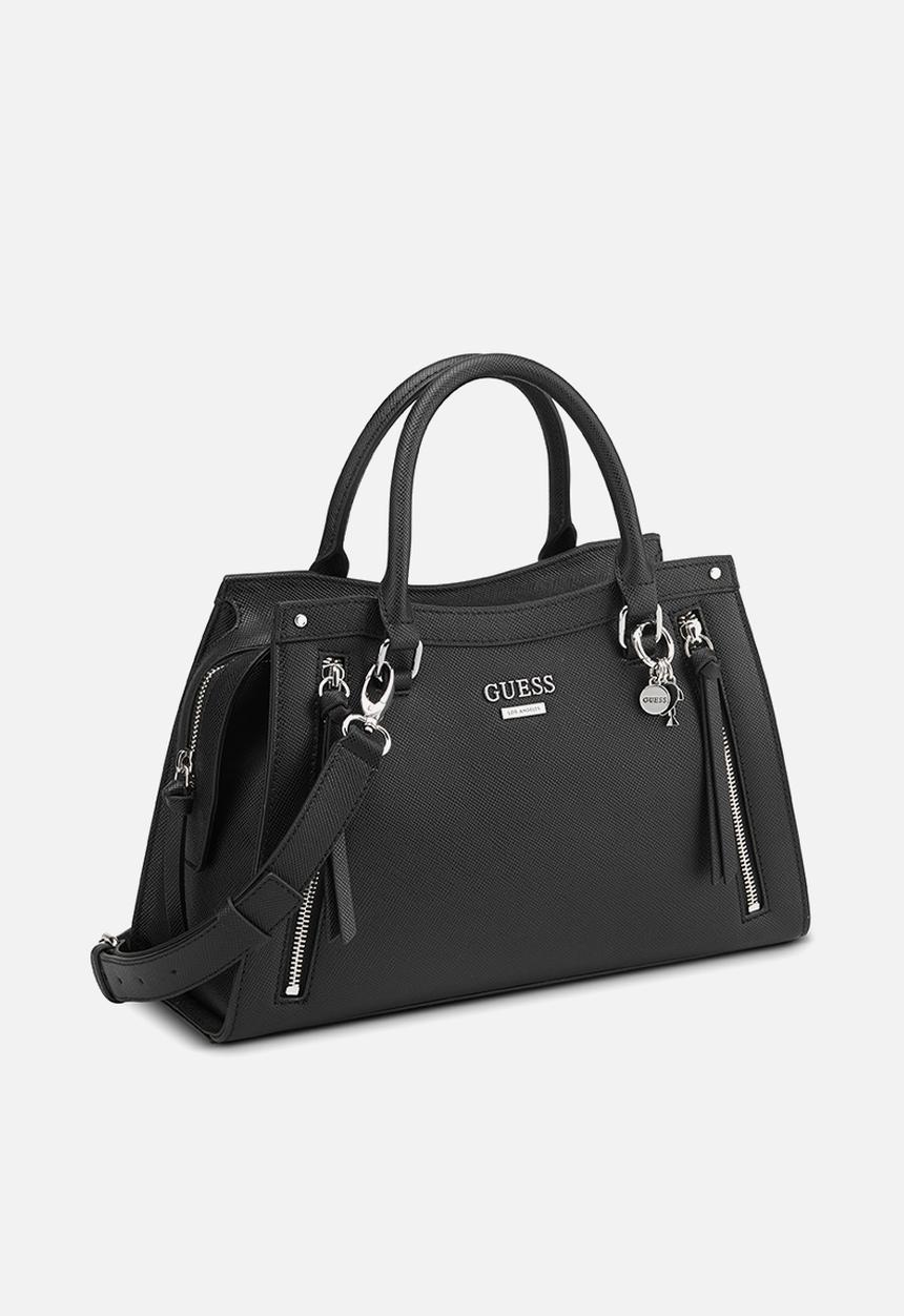 GUESS - Wrenley satchel - black