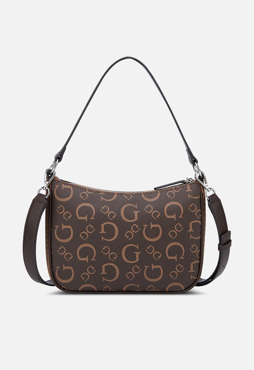 Granby mini crossbody top zip - brown
