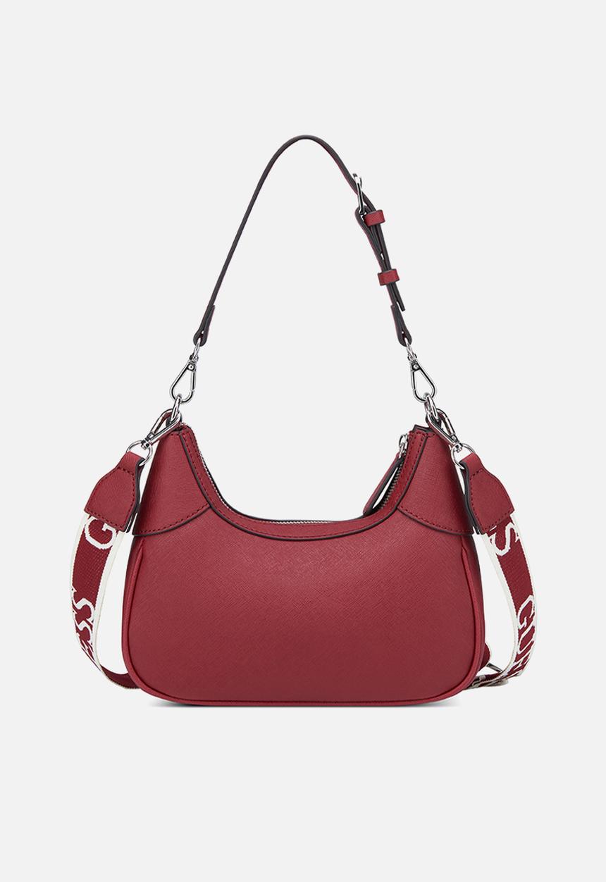 GUESS - Berkton mini top zip - red