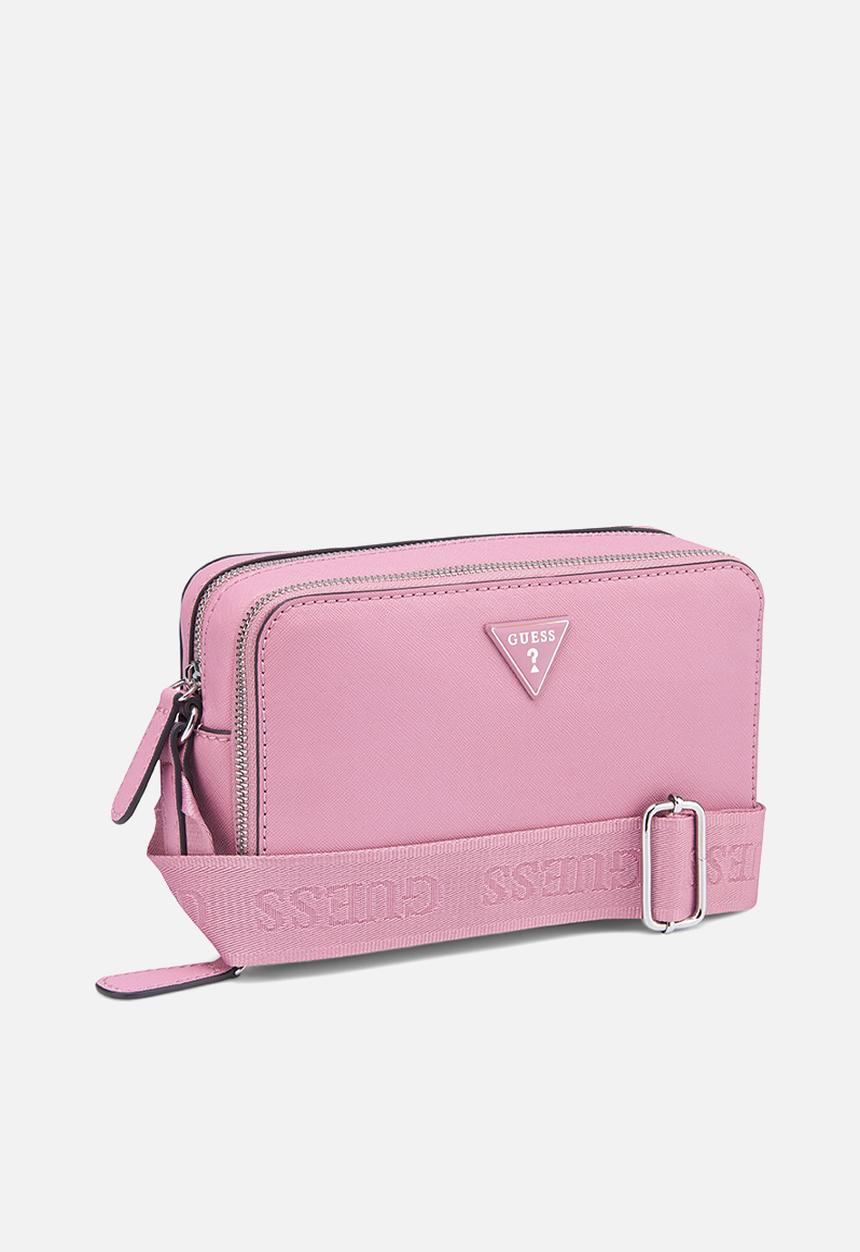 GUESS - Viviette mini dbl zip crossbody - pink