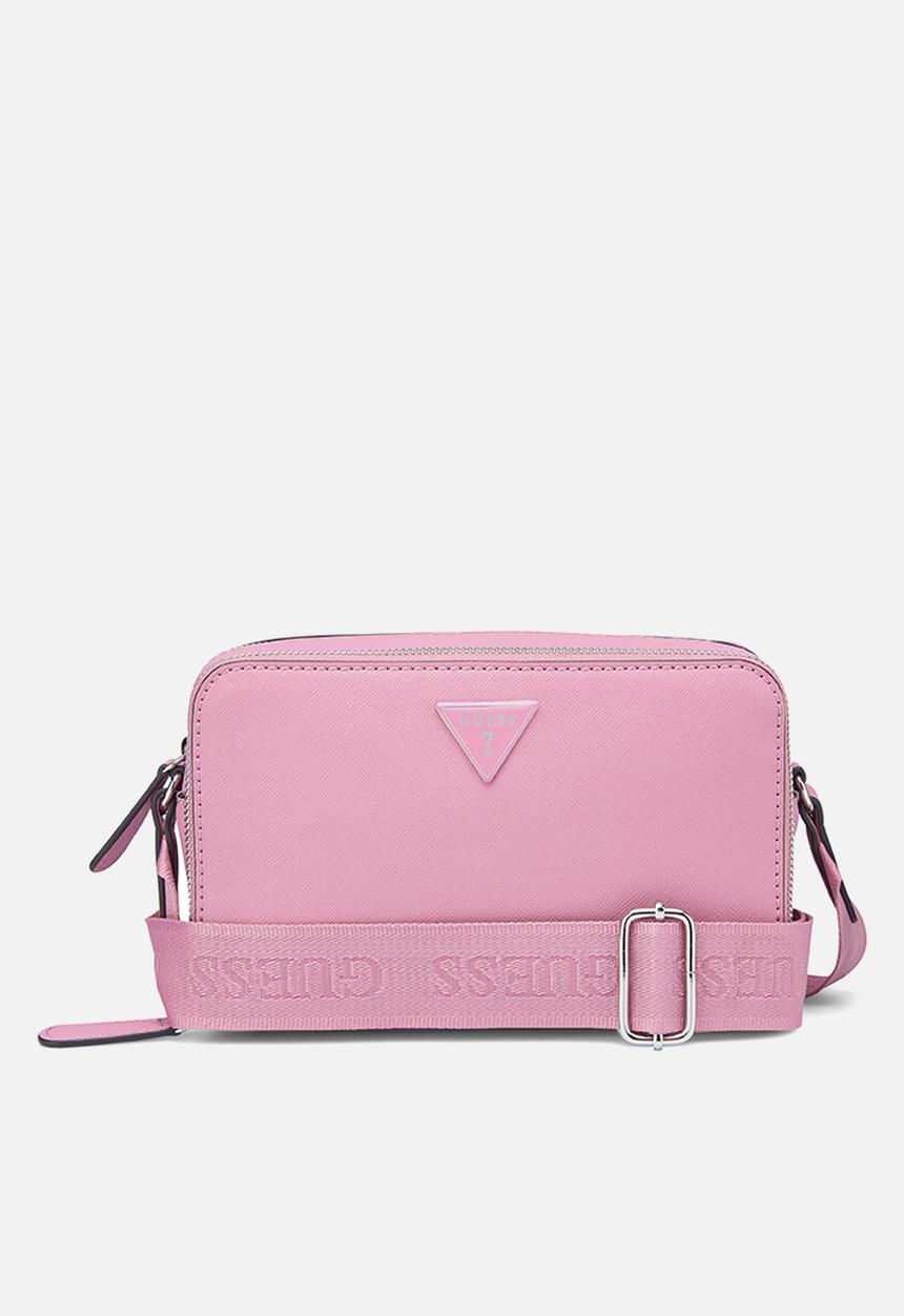 GUESS - Viviette mini dbl zip crossbody - pink