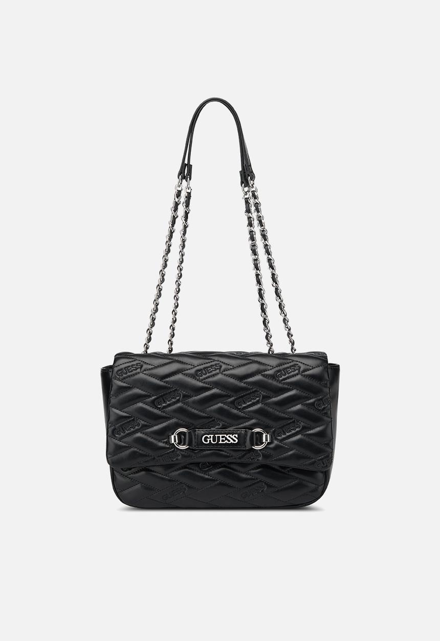 GUESS - Briella flap crossbody - black