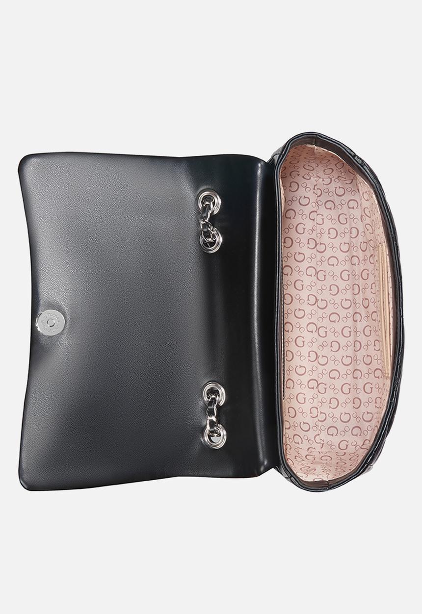 GUESS - Briella flap crossbody - black