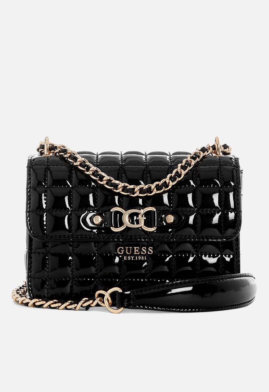 GUESS - Nadira mini Cossbody flap - black