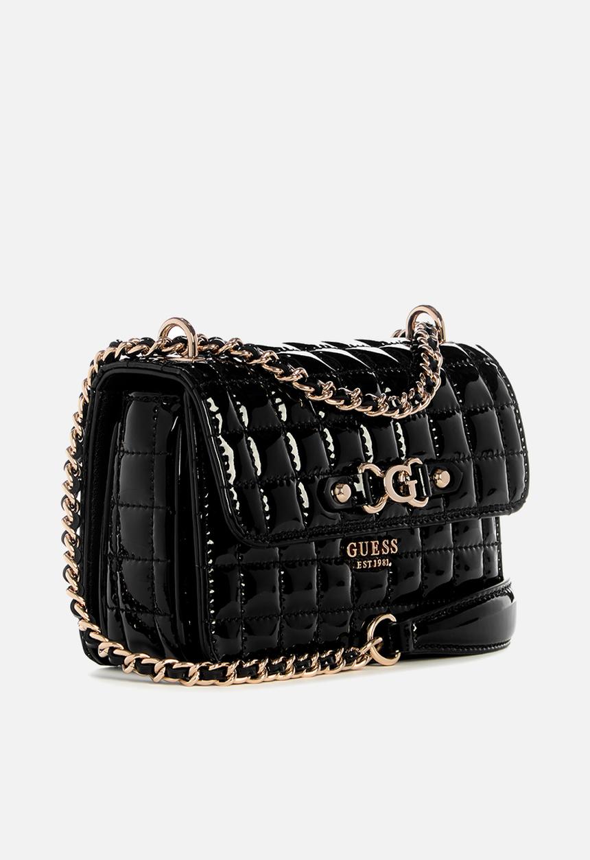 GUESS - Nadira mini Cossbody flap - black