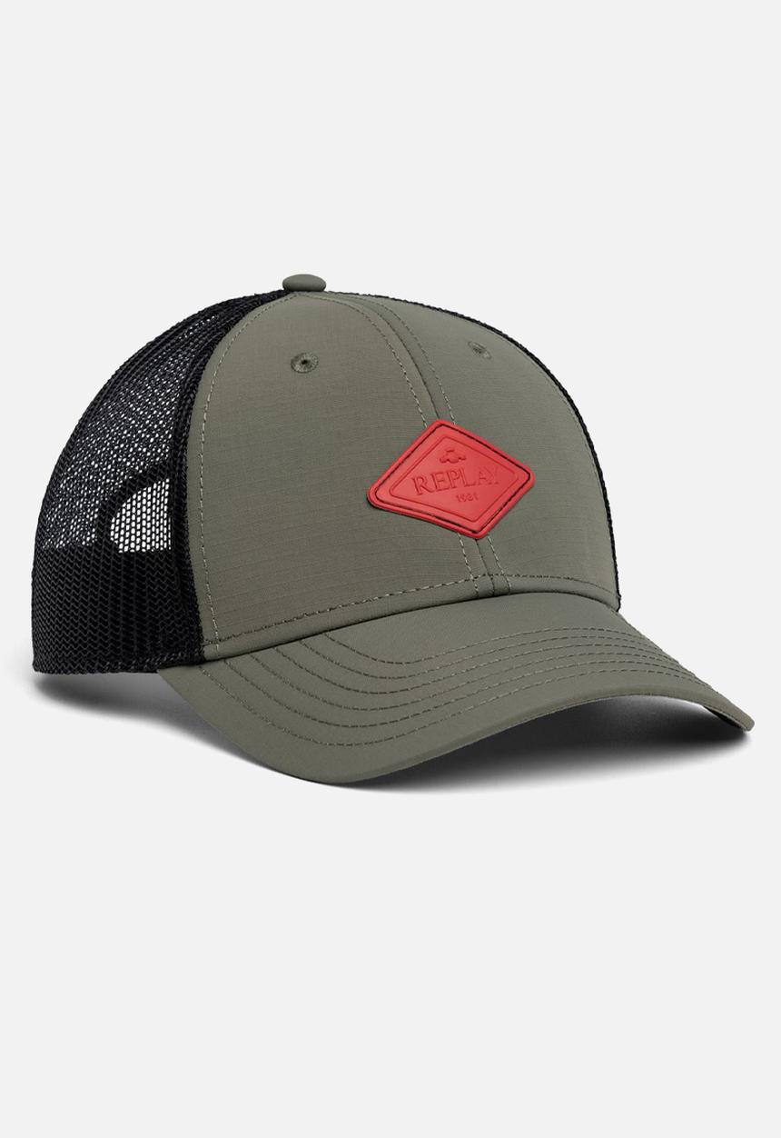 Replay - Nylon Ripstop Trucker - Winter Moos