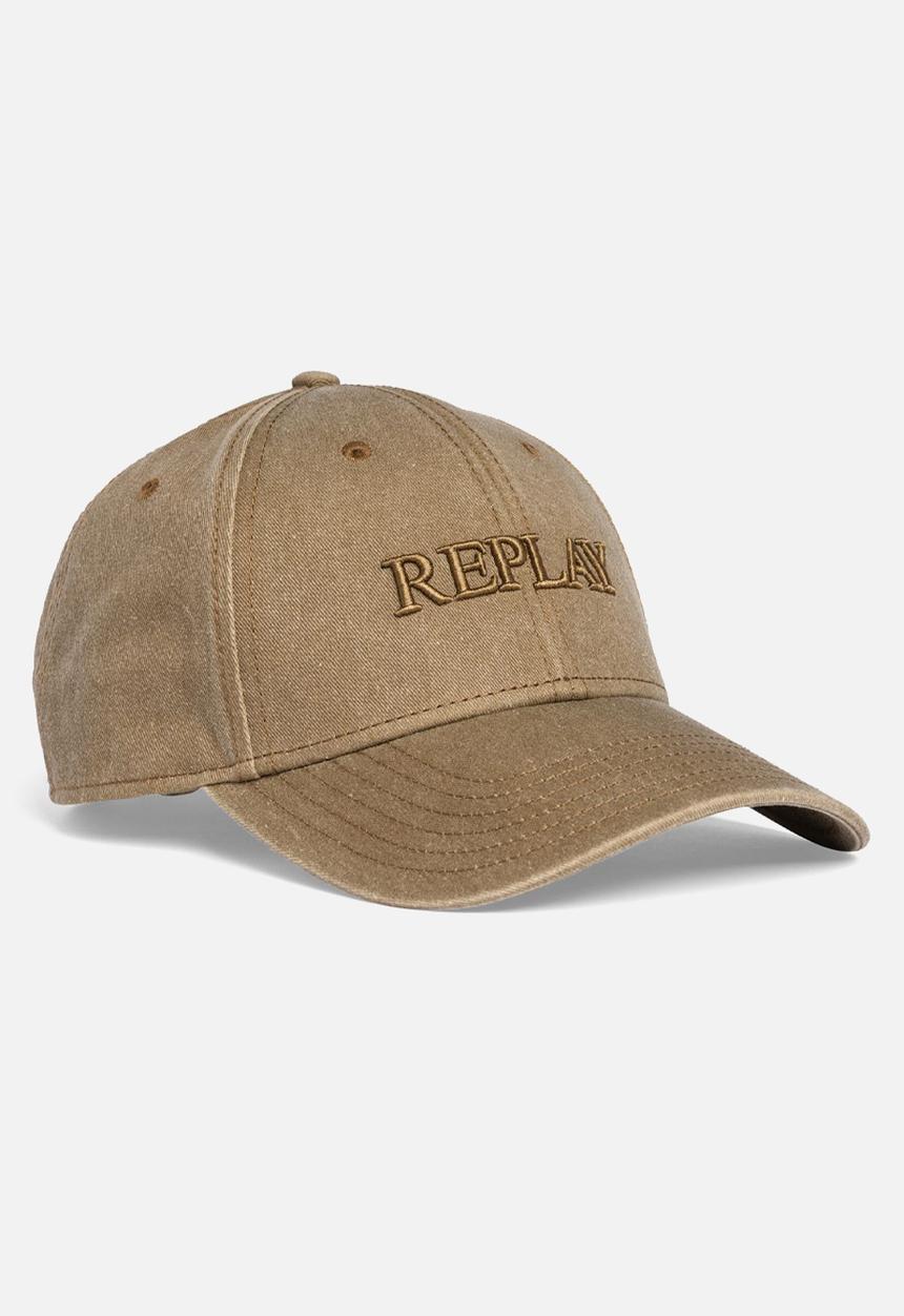 Replay - Washed Cotton Twill Cap - Butternut