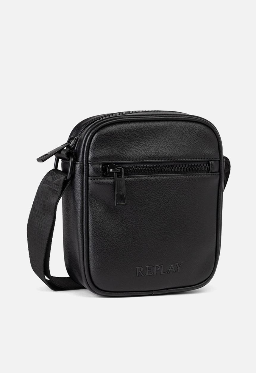 Replay - Hammered PU Crossbody - Black