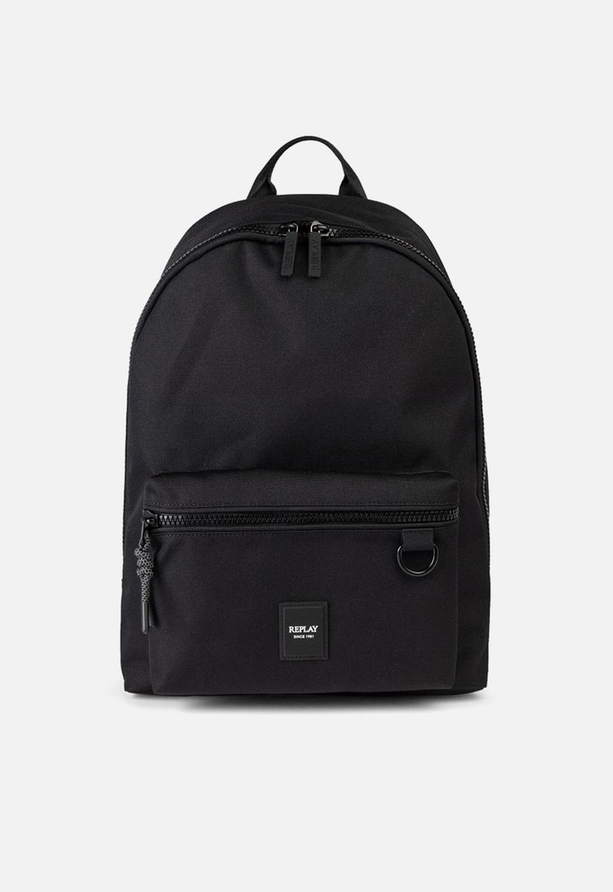 Replay - Polyester Backpack - Black
