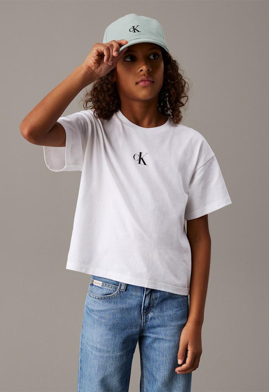 Calvin Klein - Short sleeve t-shirt - white