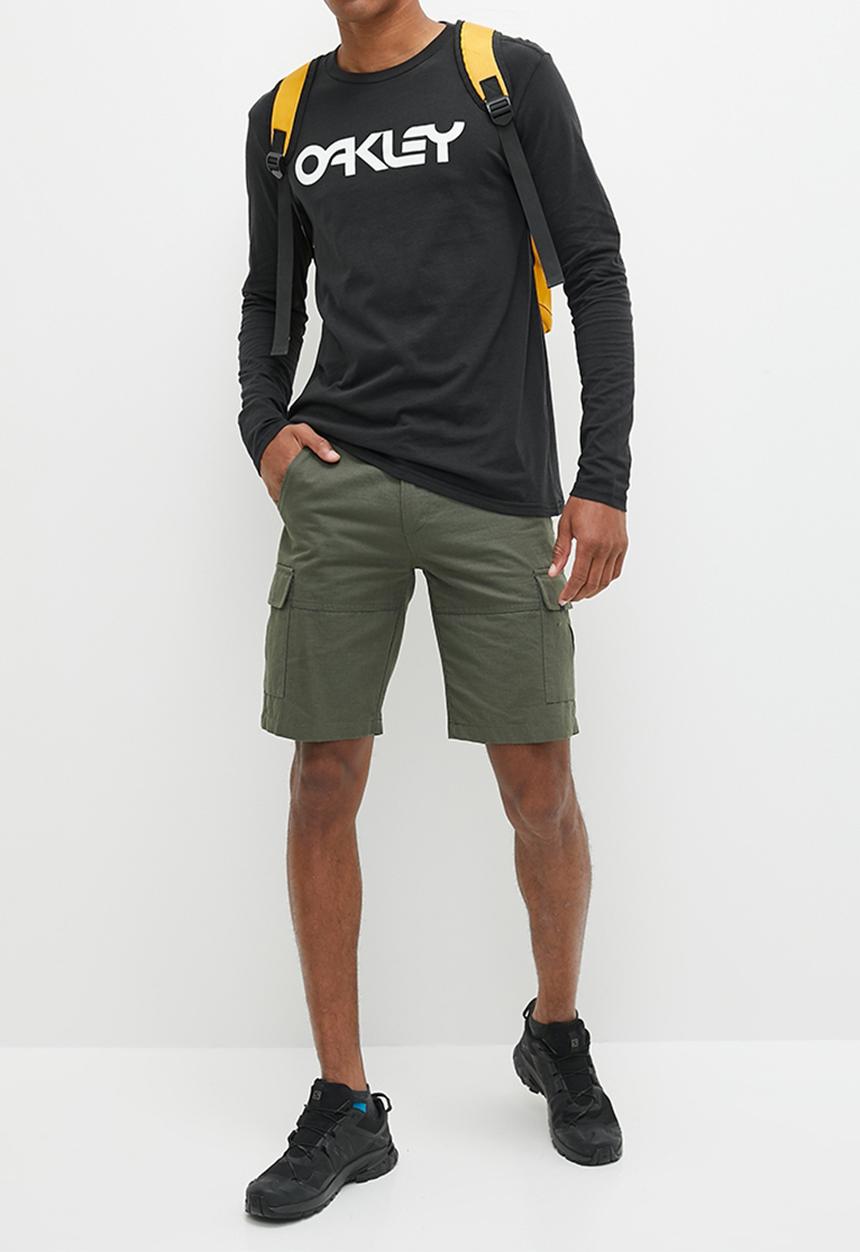 Oakley - Mark ii long sleeve tee 2.0 - black/white