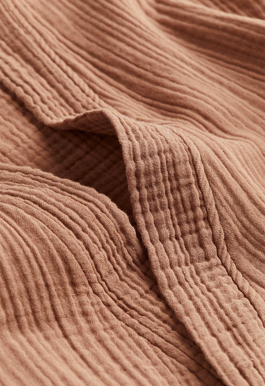 H&M - Muslin dressing gown - brown