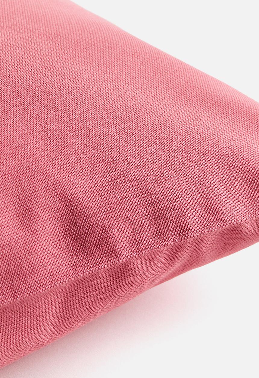 H&M - Cotton canvas cushion cover - pink