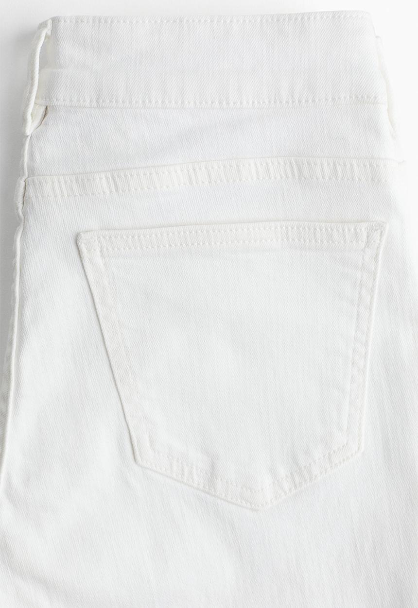 H&M - Flared low jeans - cream