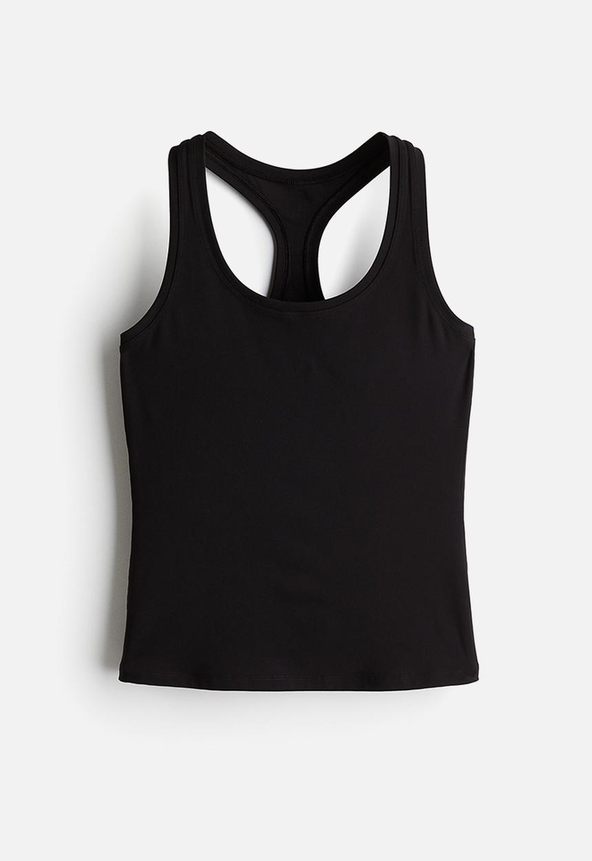 H&M - Sports vest top with softmove™ - black
