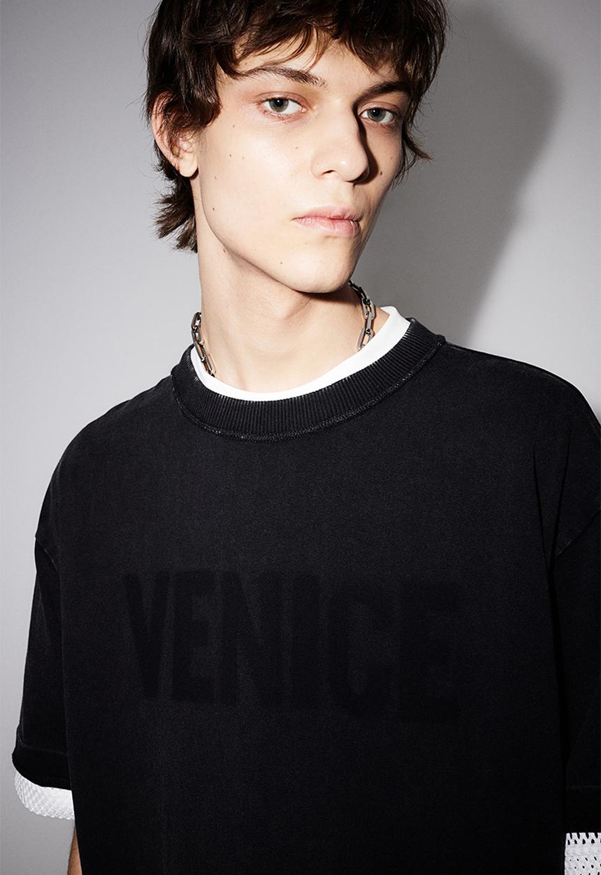 H&M - Loose fit printed T-shirt - black