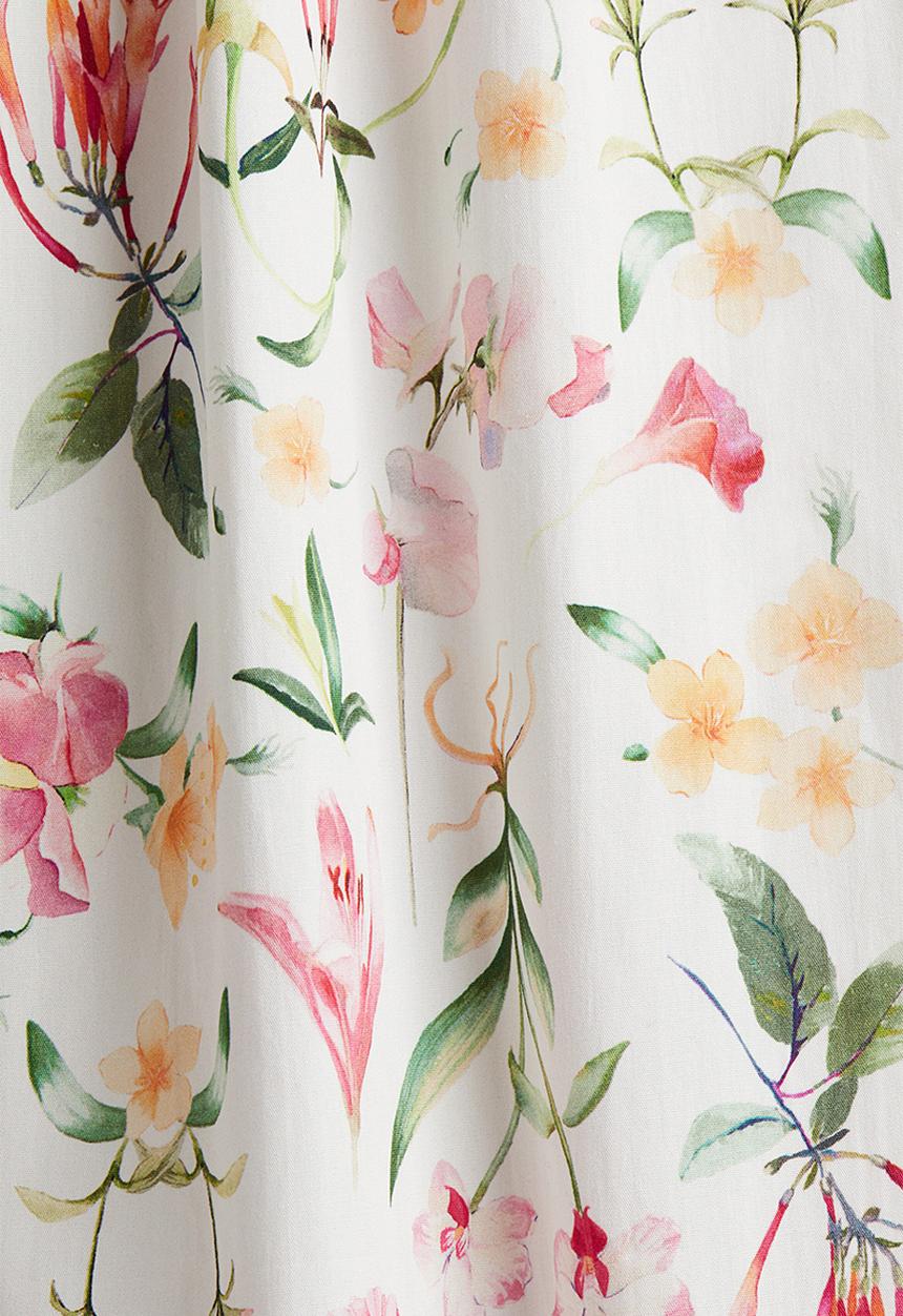 H&M - Strappy dress - white floral