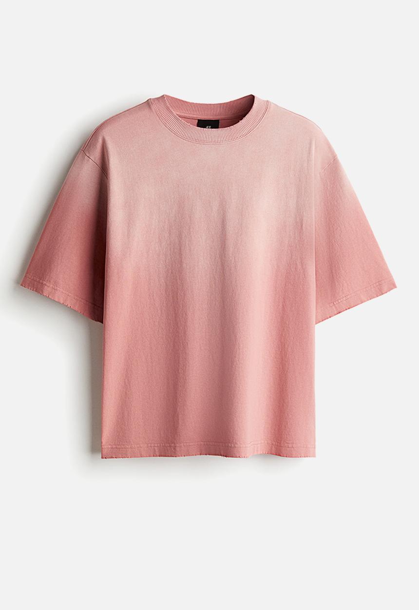 H&M - Oversized fit t-shirt - pink