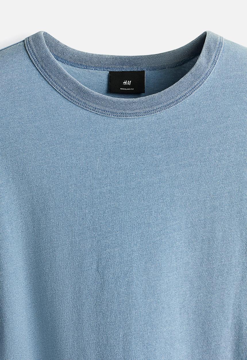 H&M - Regular fit t-shirt - blue