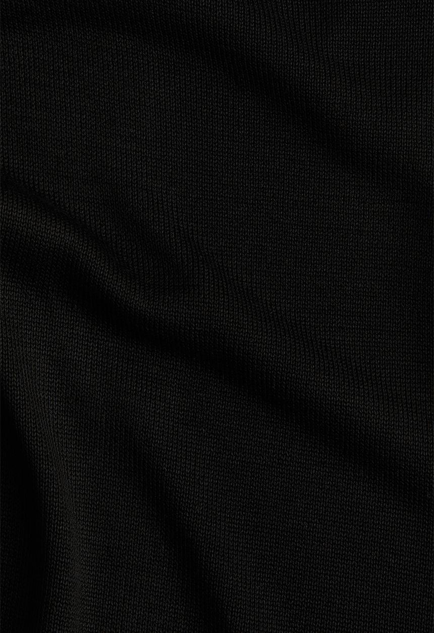 H&M - Knitted T-shirt - black