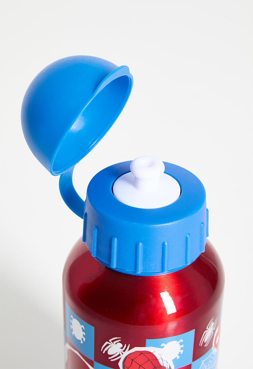 Pop Candy - Spiderman aluminium bottle 400 - Red