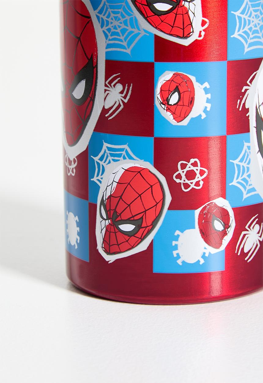 Pop Candy - Spiderman aluminium bottle 400 - Red