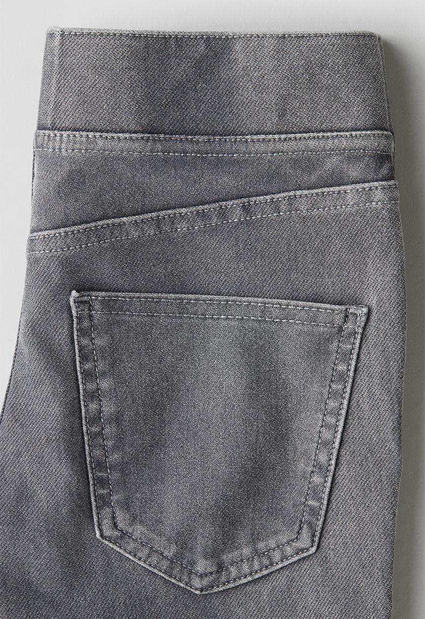 H&M - Flared jersey trousers - grey