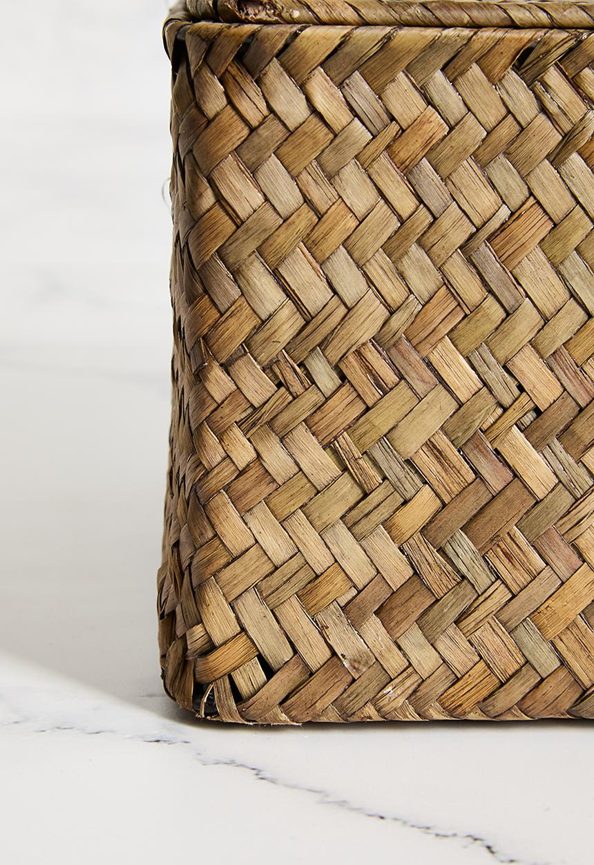 Sixth Floor - Seagrass Storage Boxes Natural 