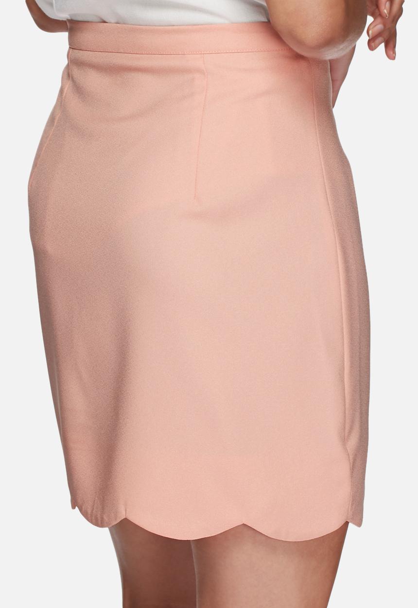 Glamorous - Scalloped mini skirt