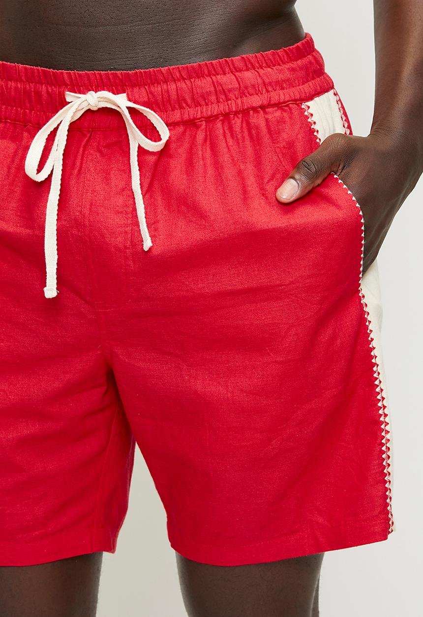Cotton On - Easy Short - Red Panel
