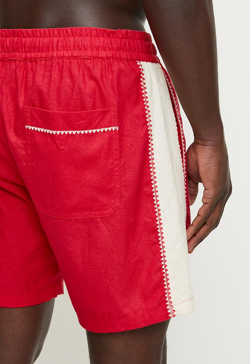 Cotton On - Easy Short - Red Panel