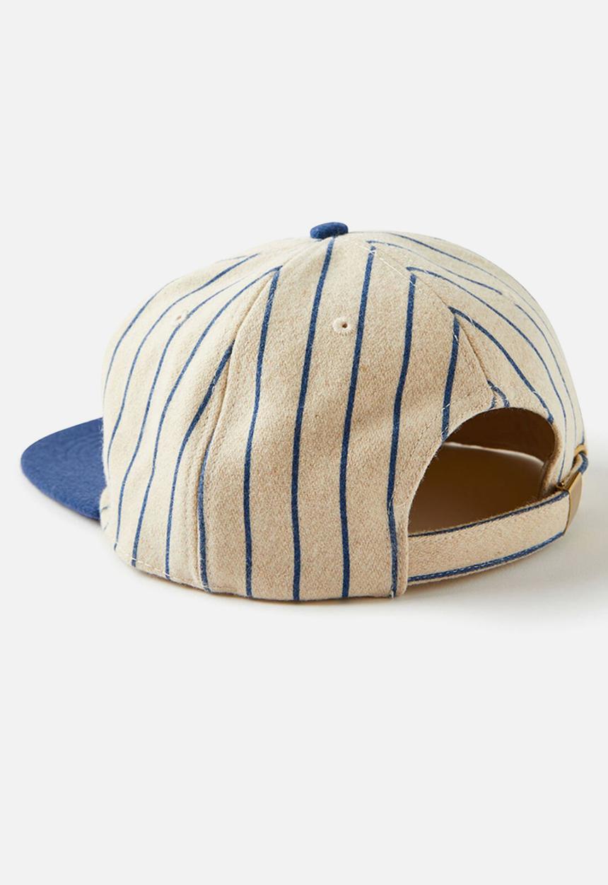 Cotton On - 6 Panel Ball Cap - Dusty Cream/Blue