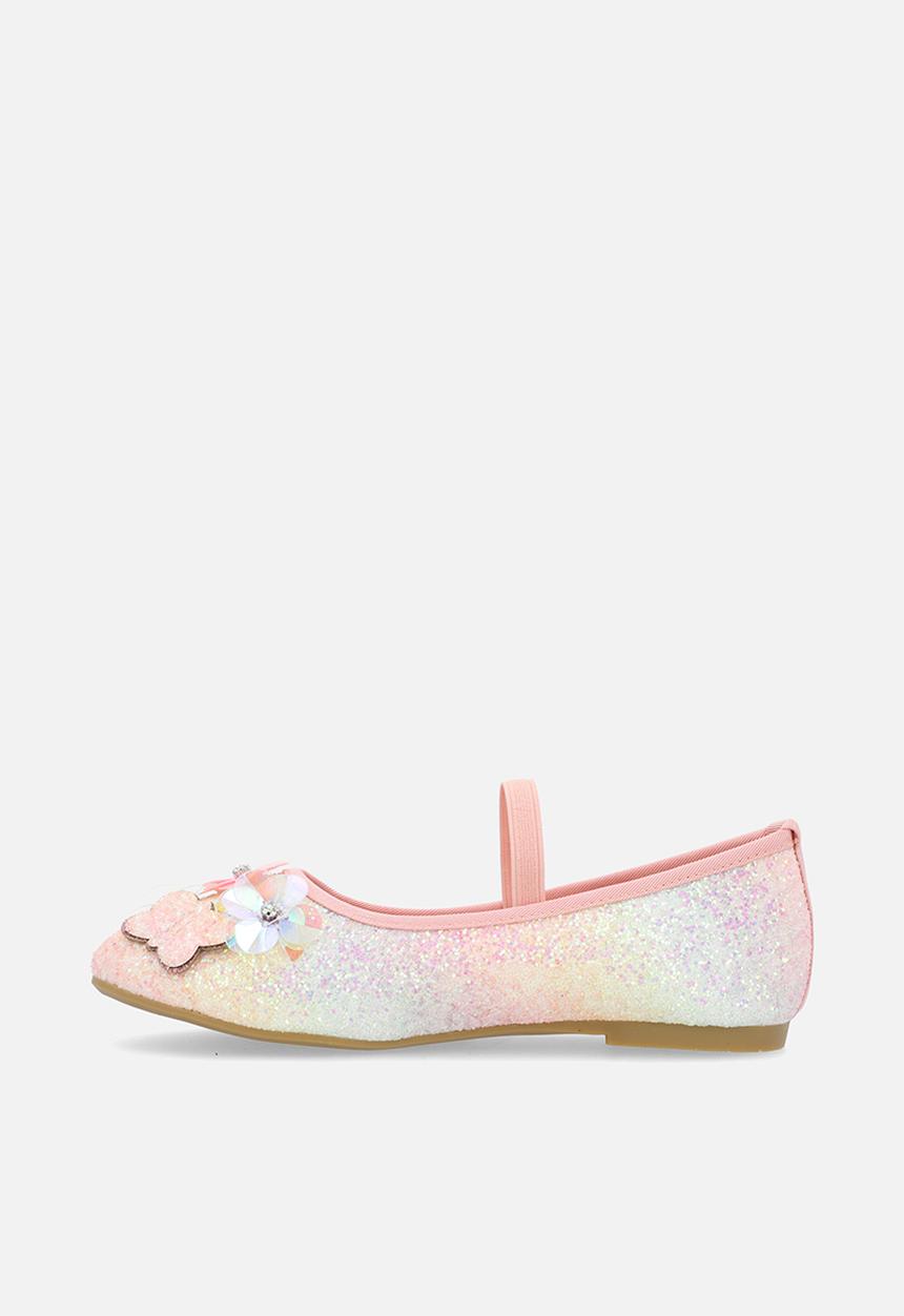 Pop Candy - Floral décor pumps - pink