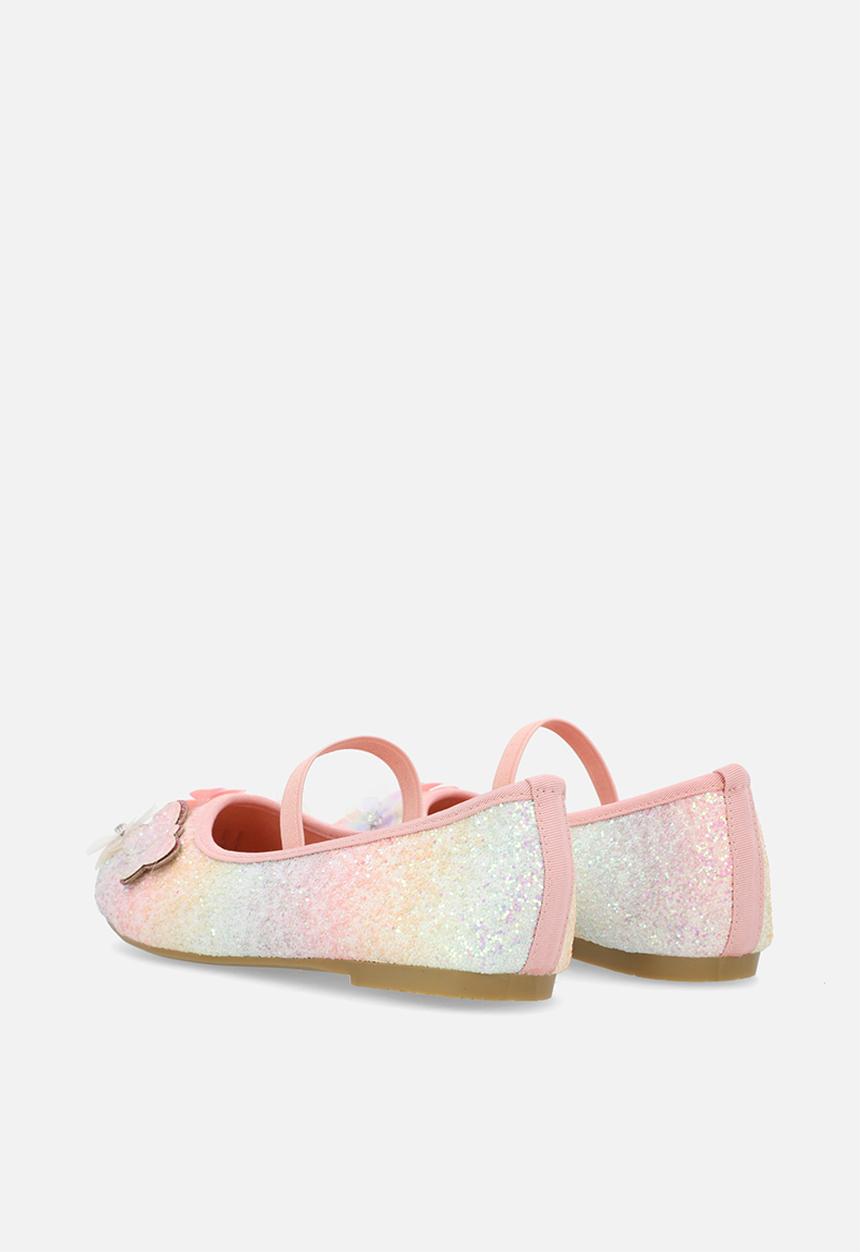 Pop Candy - Floral décor pumps - pink