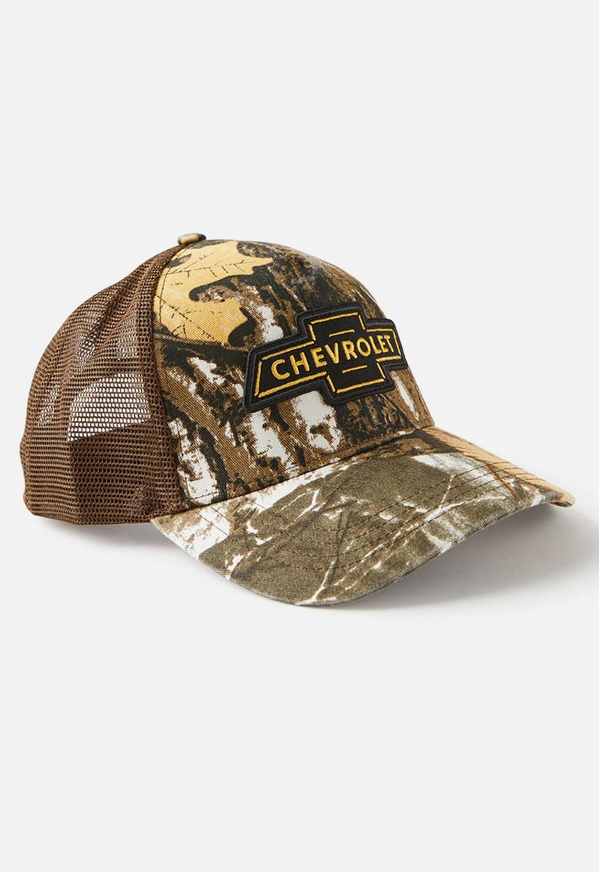 Cotton On - Special Edition Trucker Hat- Cotton - Camo Brown