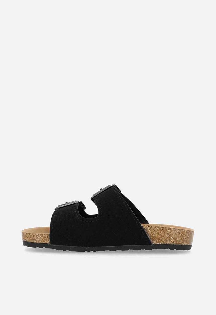 Pop Candy - Twin strap sandal - black