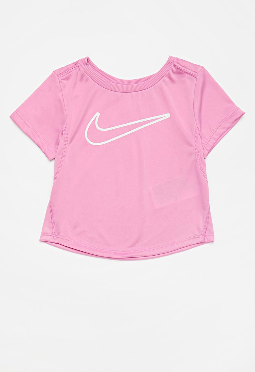 Nike - Nike dri-fit s tee basic - magic flamingo