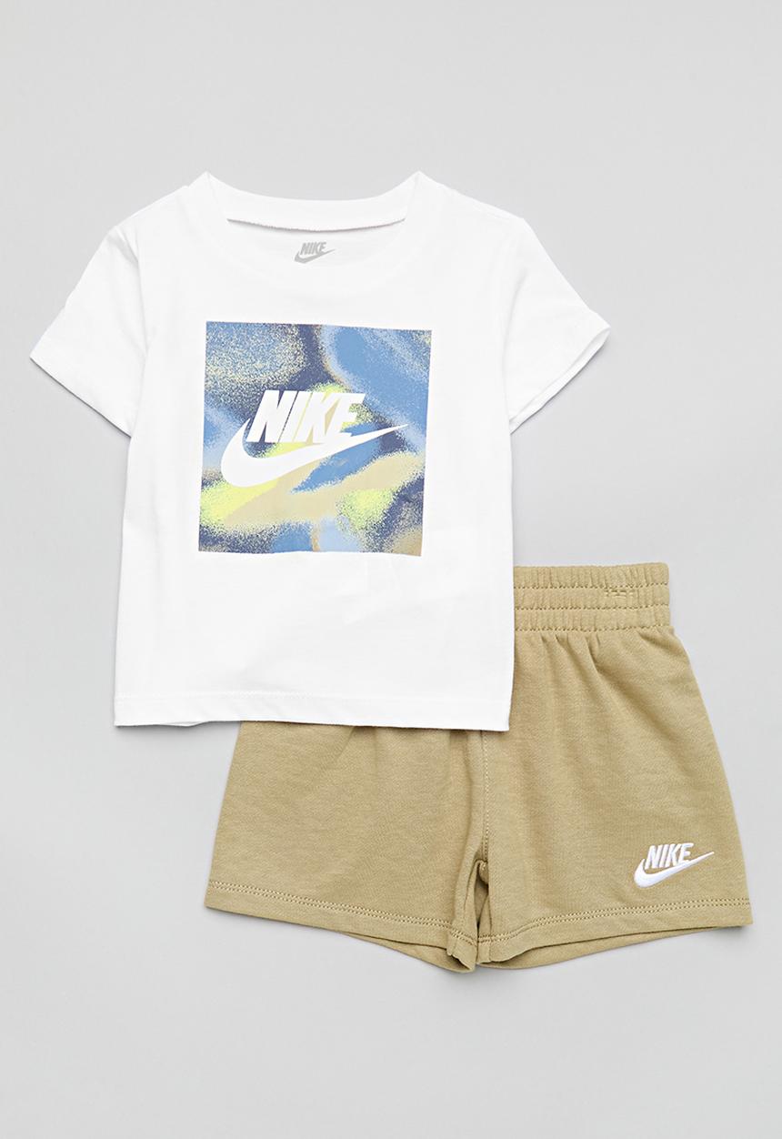 Nike - Nike knit short set - parachute beige