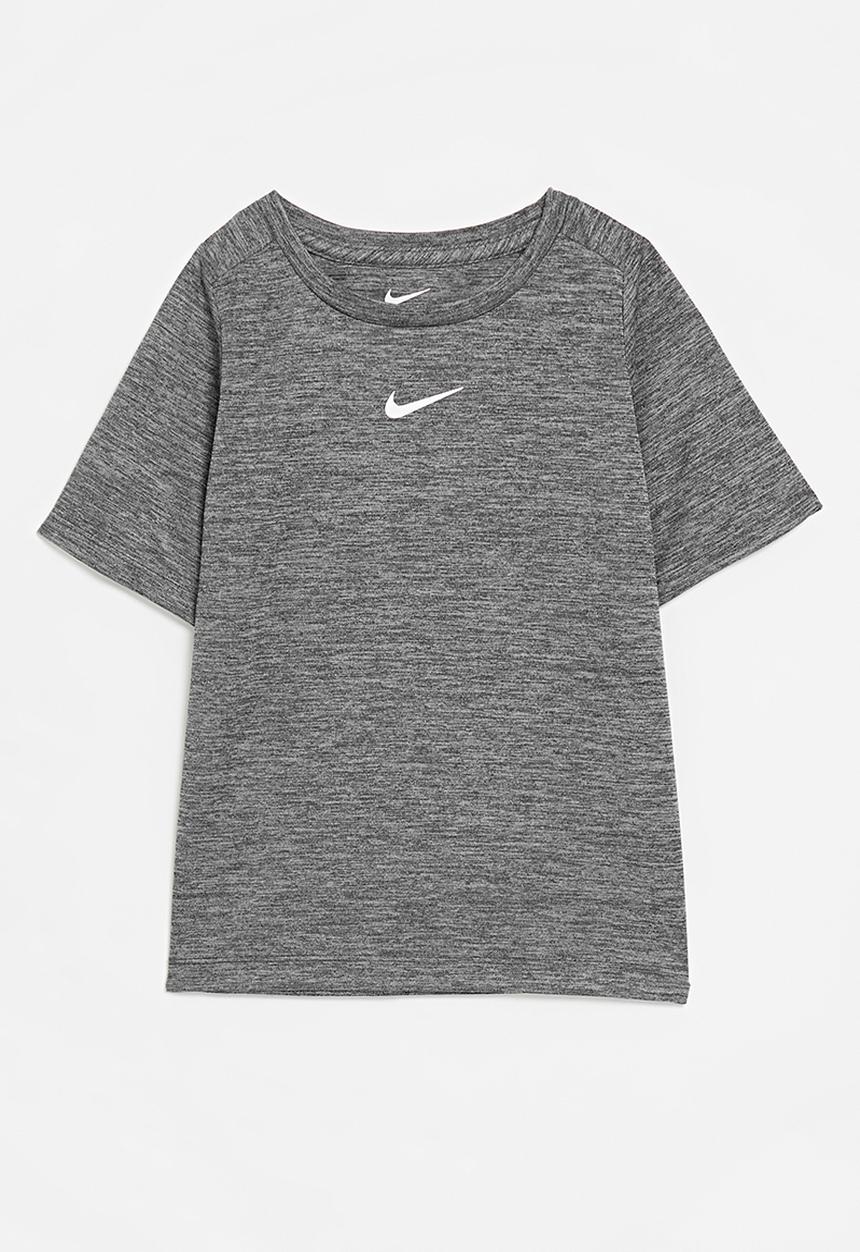 Nike - Nike dri-fit short sleeve top - black heather