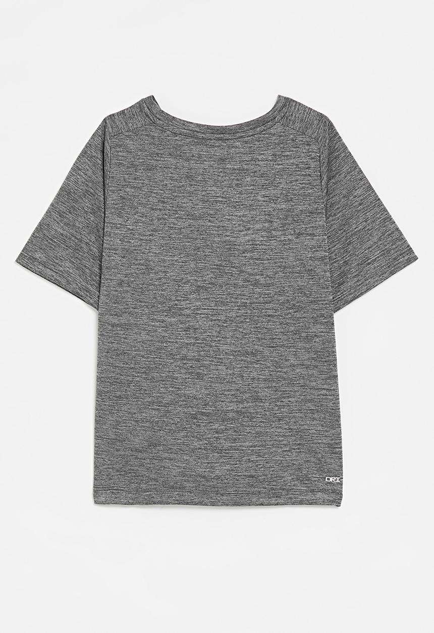 Nike - Nike dri-fit short sleeve top - black heather