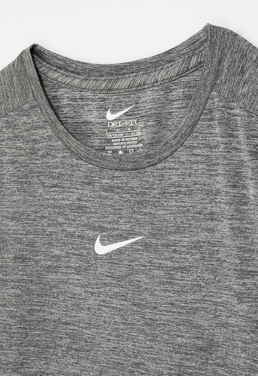 Nike - Nike dri-fit short sleeve top - black heather