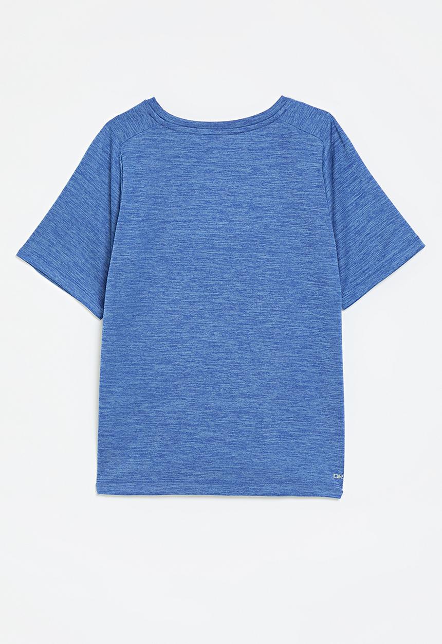 Nike - Nike dri-fit s/s top - game royal heather