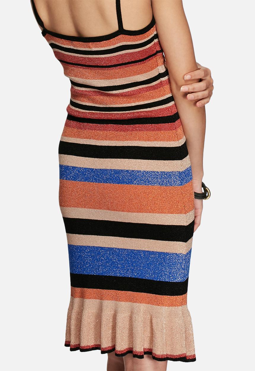 Glamorous - Lurex stripe dress