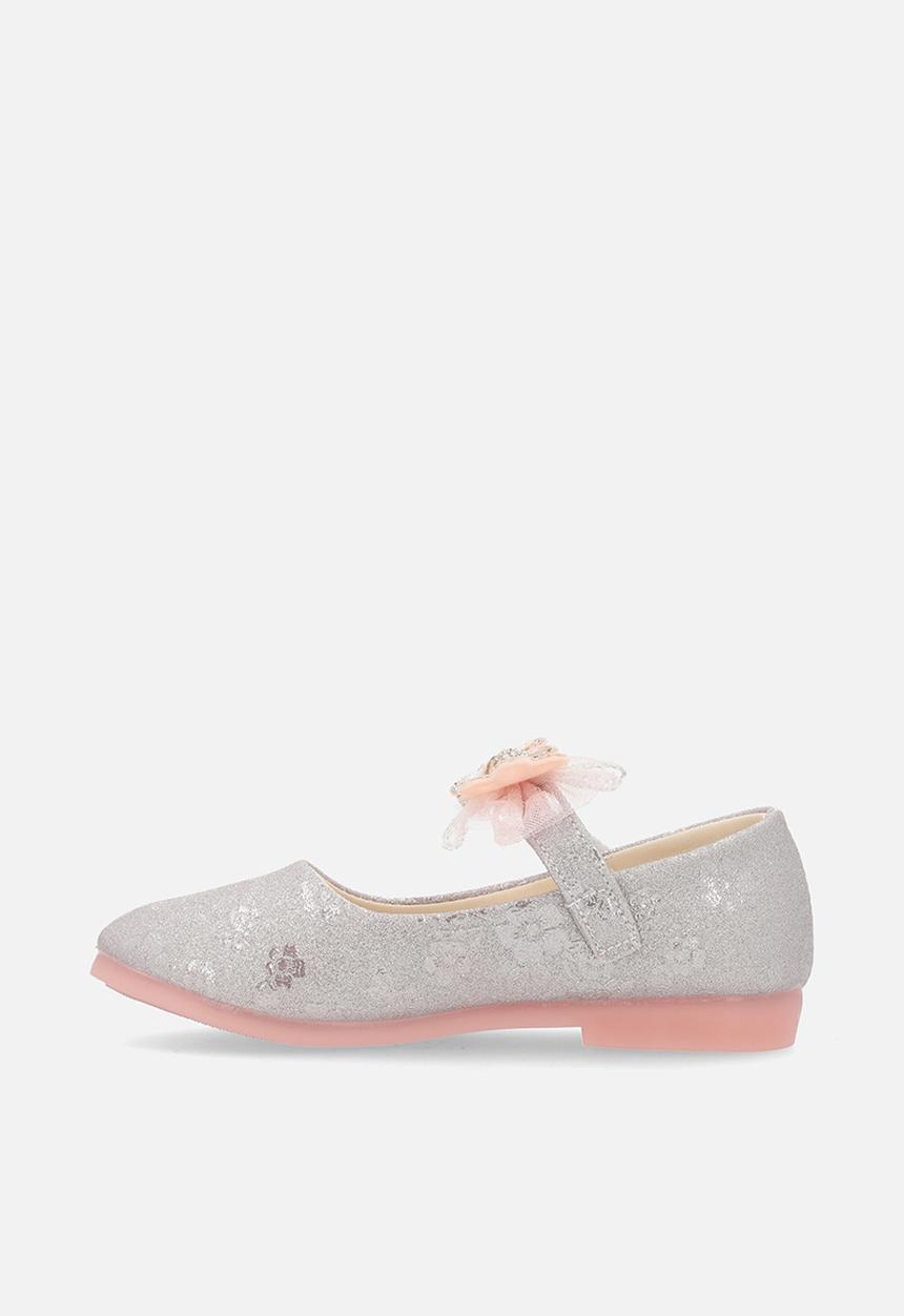 Pop Candy - Bow décor glitter pumps - pink