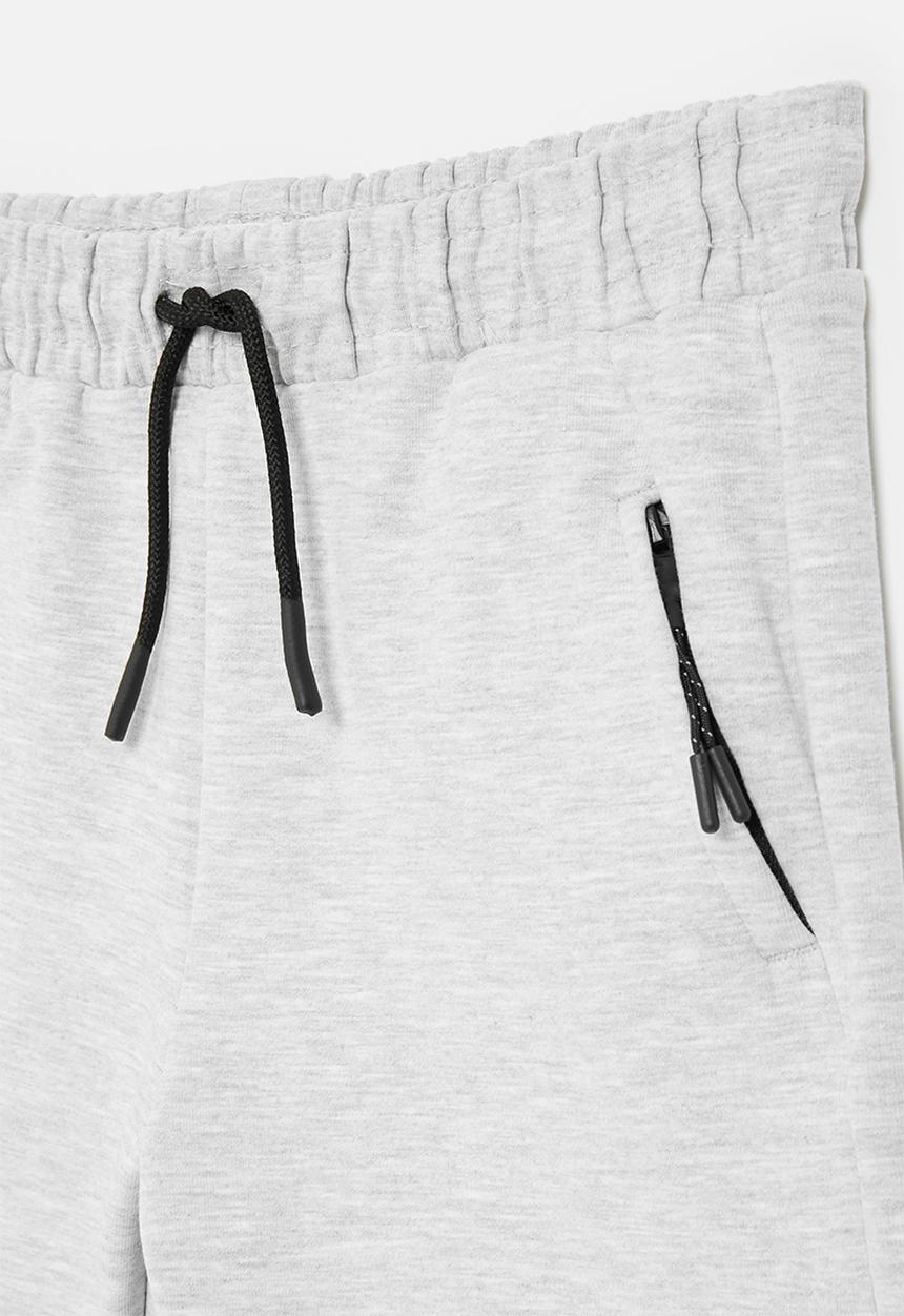 MANGO - Bermuda zipshort - grey