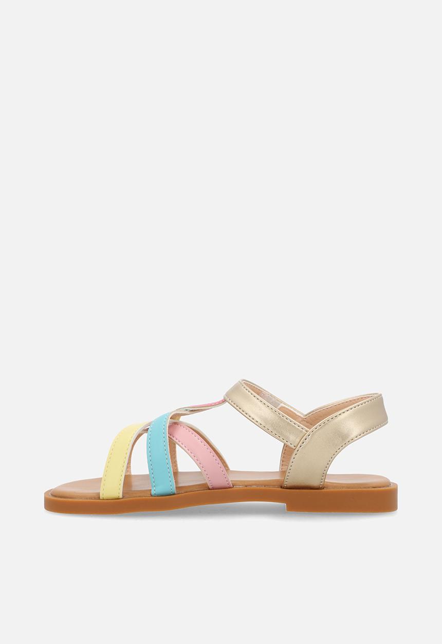 Pop Candy - Colour block sandal - multi
