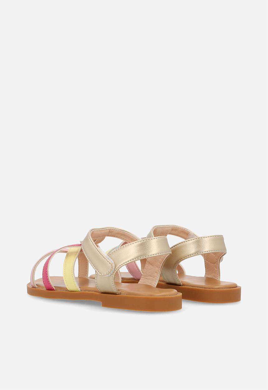 Pop Candy - Colour block sandal - multi